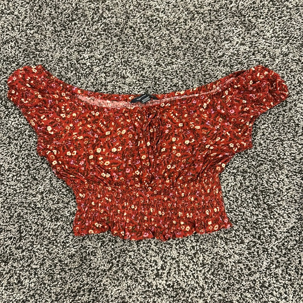 American Eagle women XS crop top
